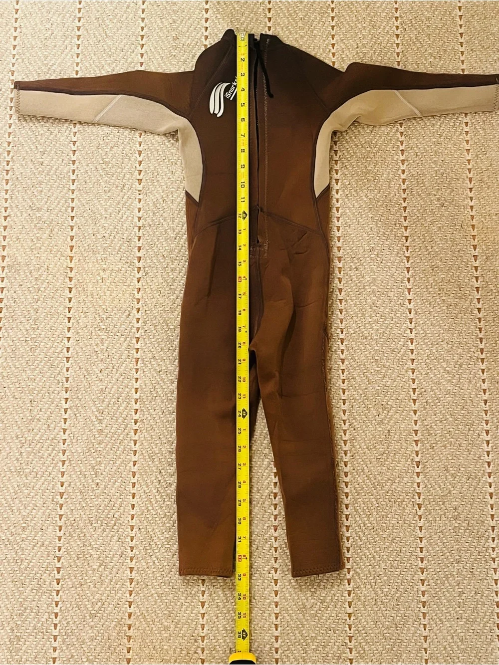 O'Neill Kids Brown and Tan One-Piece Wetsuit